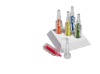 Wholesale 5 in 1 transparent beer shape highlighter with tray base