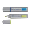 Wholesale Dual highlighter with sticky notes(slivery)