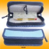 600D polyester Fabric pencil case with zipper