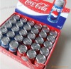 Wholesale PK-43 coke design eraser +pencial sharpener