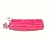 Wholesale Fashion Plush Pen Bag,Round-Shaped