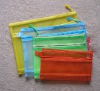 Wholesale fancy mesh zipper pouch set in different sizes