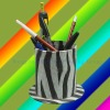 Wholesale Printed Paper Pen Holder