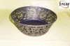 Wholesale Flower carved metal storage base