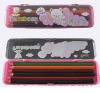 Wholesale Plastic Pencil Case with cute design