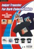 Wholesale A4 heat transfer paper for cotton T-shirt