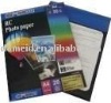 Wholesale professional 260g Inkjet RC satin/silky photo paper