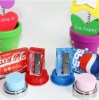 Wholesale PK-43 stationery set- cock design eraser+ pencil sharpener