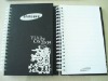 Wholesale spiral notebook for Samsug promotion