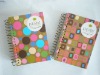 Wholesale paper spiral notebook