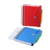 Wholesale The latest design fantastic personalized spiral binding PP cover notebook with ball pen