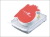 Wholesale heart shaped memo box with paper clips holder