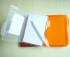 Wholesale Plastic note book with pen