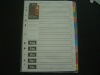 Wholesale paper index divider