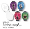Wholesale cute oval memo pad