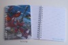 Wholesale 3D spiral notebook