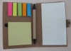 Wholesale Recycled Notepad with pen/Multifunction recycled notebook with pen