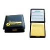 Wholesale promotion note pad with leather cover