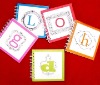 Wholesale Cover printed on letters Lovely animal model mini notepad