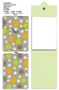 Wholesale fashion flip memo pads with magnetic snap