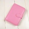 Wholesale ZJ-N-01046 PU Loose Leaf Card Inseted Notebook