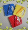 Wholesale newest recycle paper notebook with pen for gift