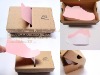 Wholesale shoe shaped removable sticky notes in shoe box