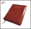 Wholesale smooth Pu Leather notebook