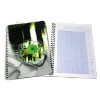 Wholesale wire bound notebooks(hard cover notebook,spiral notepad)
