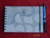 Wholesale 3D spiral notebook