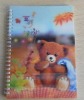 Wholesale nice art paper notebook