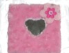 Plush Notebook With Mirror