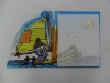 fashion memo pad with ball point pen
