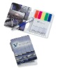 Wholesale sticky notes with pen card cover paper pads