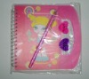 Wholesale fancy mini notepad with pen set