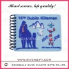 Wholesale custom soft pvc cover note book