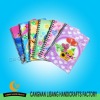 Wholesale hard cover spiral notebook