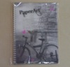 Wholesale plastic cover notebook