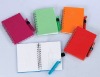 Wholesale Promotional Mini Notebook Diary Book with Pen