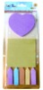 Wholesale sticky note pads with blister card
