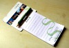 Wholesale Shaped and Promotional Magnetic Memo Pad with Pencil