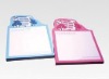 combined sticky memo note