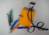 Wholesale spiral notepad with pen