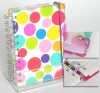 Wholesale Plastic Cover Spiral Notebook