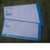 white paper envelope