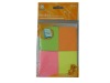 Wholesale neon sticky memo pad