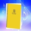 Wholesale pvc cover spiral notebook