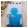 Wholesale Customized PP Cover Spiral Notebook (WF-9023)