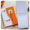 Wholesale Promotional Spiral Notebook with Pen (WF-9018)