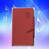 Wholesale 2010 Embossed leather notebook
